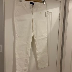 Old Navy Ankle White Pants Size 6
